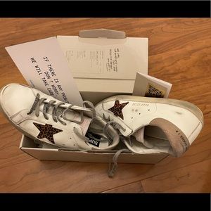 Authentic Golden Goose Superstar  size 40